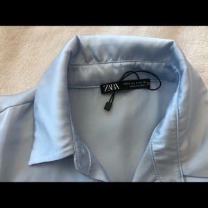 Soft silk shirt Zara